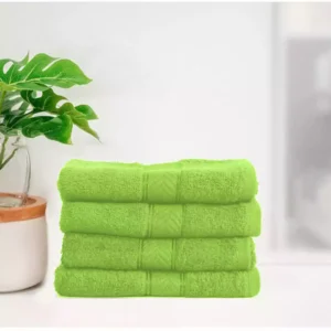 Valtellina 300 GSM Cotton 4 Piece Face Towel Set (30X30cm)